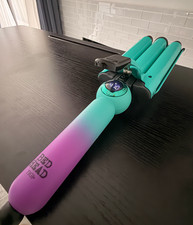 Bed Head by TIGI Triple Barrel Hair Waver BH381 Teal/Purple Ombre Good Condi
