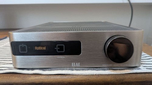 Elac Ds-a101-g Integrated Amplifier Stereo Receiver With Dac Subwoofer Output