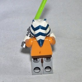 LEGO Star Wars Ahsoka Tano Minifigure Jedi Tube Top sw0192 7680 7675 8098 8037