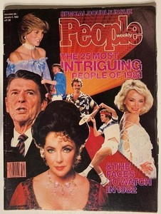 People Magazine Special Double Issue - 25 Most Intriguing people Of 1981