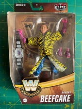 WWE Elite Legends Series 10 Brutus Beefcake CHASE Mattel NIB MOC Ultimate WWF