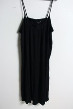 George Womens Jersey Long Dress - Black - Size 20 22 (L44)