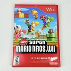 New Super Mario Bros. Wii (Nintendo Wii, 2009) CIB Complete W/Manual