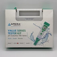 Apera Instruments Value Series EC20 Conductivity (EC) Pocket Tester Kit