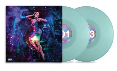 Doja Cat   Planet Her Limited 5th Anniversary Translucent Pale Blue Vinyl 2LP
