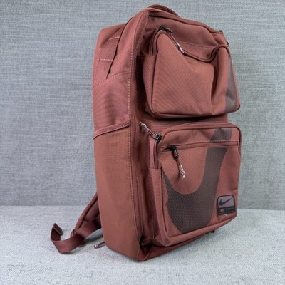 Nike Utility 2.0 Backpack Maroon Lightweight Athletic Gym