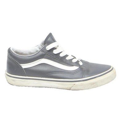 VANS Herren Old Skool Schnürschuhe Schwarz Weiß Synthetik UK 6,5 Casual
