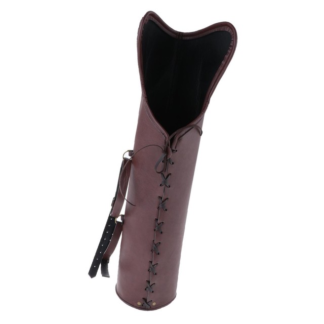 Costume Da Cavaliere Regolabile In PU Con Supporto Per Freccia Medievale Per