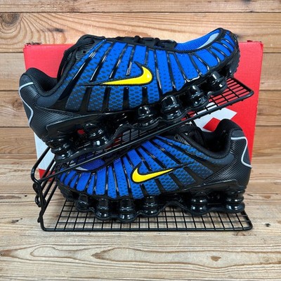 Nike Turnschuhe Damen Größe UK 5,5 Shox TL Lyon Blau Varsity Maize Laufschuhe