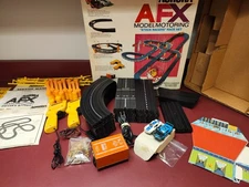Vintage, Aurora, AFX slot car racing set 1971 Dated chassis Free shipping