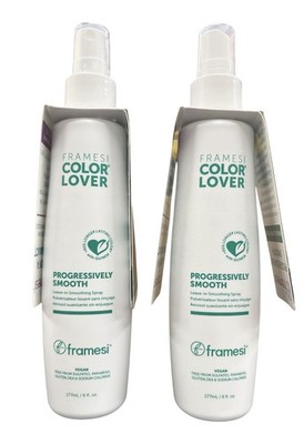 Framesi Color Lover Progressively Smooth  6 oz. Pack of 2.