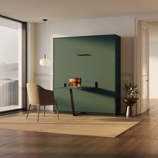 SMARTBett Lit Escamotable M3 160x200 cm – Vertical avec Table