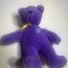 2004 Ty Teenie Beanie Babies Happy Meal Grimace Bear McDonald 25th Ann. NO TAG