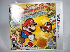 Paper Mario Sticker Star Nintendo 3DS Case and Manual ONLY NO GAME EXCELLENT