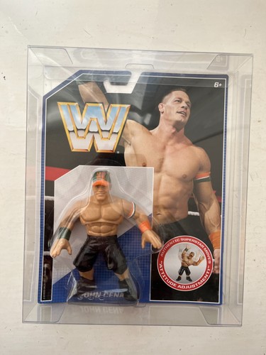 BNIB WWE MATTEL RETRO SERIES 1 JOHN CENA WRESTLING...