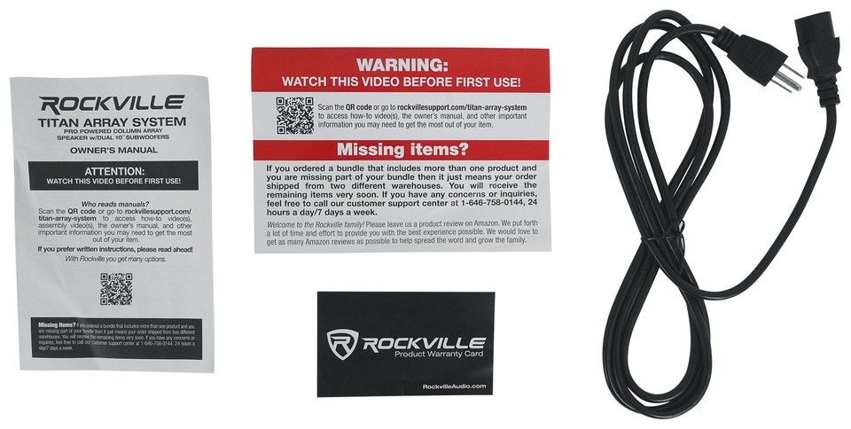 Rockville Titan Portable Array 1200W Battery Powered PA DJ Speaker System W/Subwoofer, Bluetooth 5.0, Rechargeable Battery, Built-in Mixer, For Outdoor Events And Small Gigs - Foto 5