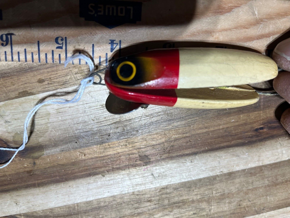 antique johnson fishing lures Vintage Johnson Weedo fishing lure cir. 1947 (11230)