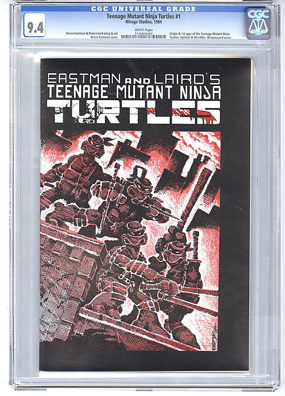 Teenage Mutant Ninja Turtles #1 CGC 9.4 1984🔥First 1st Print