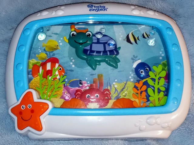 baby einstein ocean crib soother