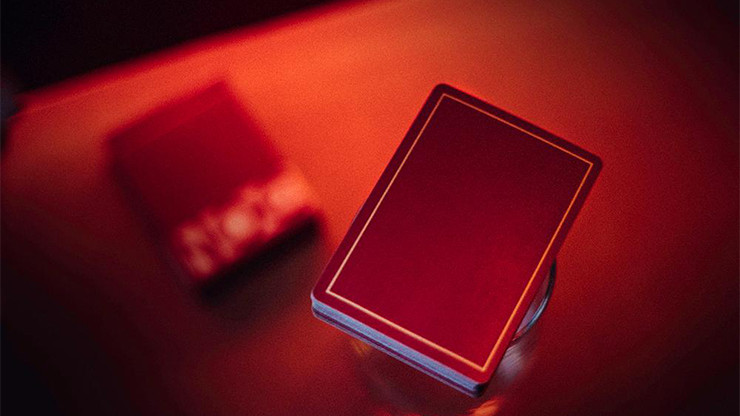NOC Out: RED/GOLD Playing Cards - FAST SHIPPING