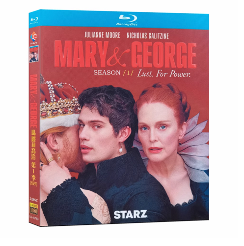 Mary & George (2024) Season 1 Blu-Ray UK TV Series BD 2 Disc All Region Free New - Picture 1 of 1