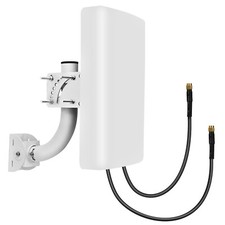 Cellular 4G 2X2 MIMO Panel Antenna SMA 700-2700 Mhz High Gain for 4G LTE 3G GSM
