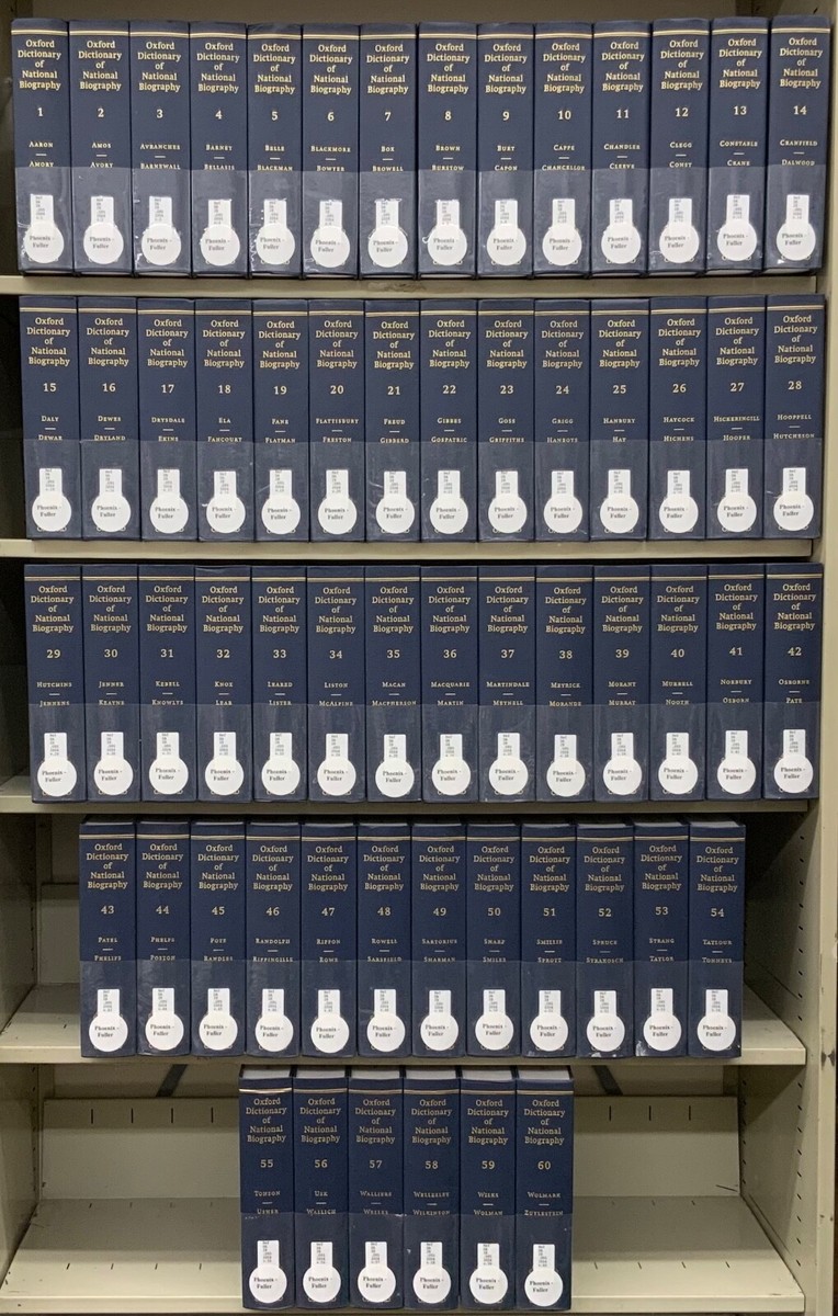 2004 Oxford Dictionary of National Biography 1st Edition Complete
