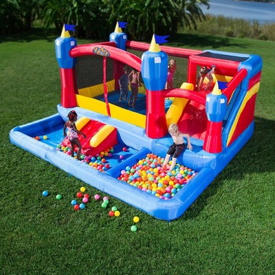 Cheapest Inflatable Bounce House Water Slide Commercial Bouncer Jumper Park Pool Splash Online