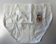 Jockey Women's Hi-Cut White Brief Size 8 Ret 13.00 Modal Stretch