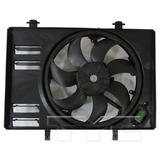 TYC 624690 Radiator & Condenser Cooling Fan Assembly New with Lifetime Warranty