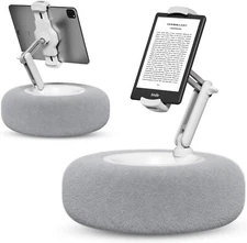 Tablet Pillow Stand for Reading, Adjustable Tablet Pillow Stand for Lap with Det