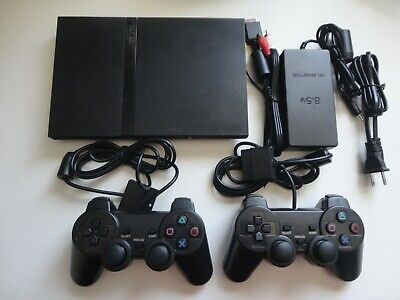 Sony PlayStation 2 PS2 SLIM Game System Gaming Console Bundle | Ships Fast!  711719703709 