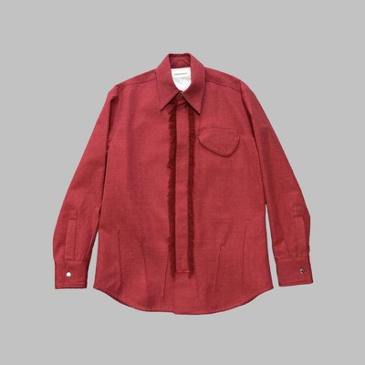 NAMACHEKO FRINGE SHIRT Wool×Nylon size XS | eBay 