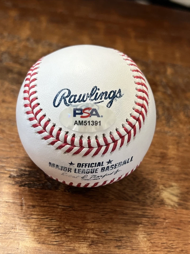 Brian Anderson Firmado Grandes Ligas Béisbol PSA ADN Certificado de Autenticidad Cerveceros Autografiado Foto 3 de 4