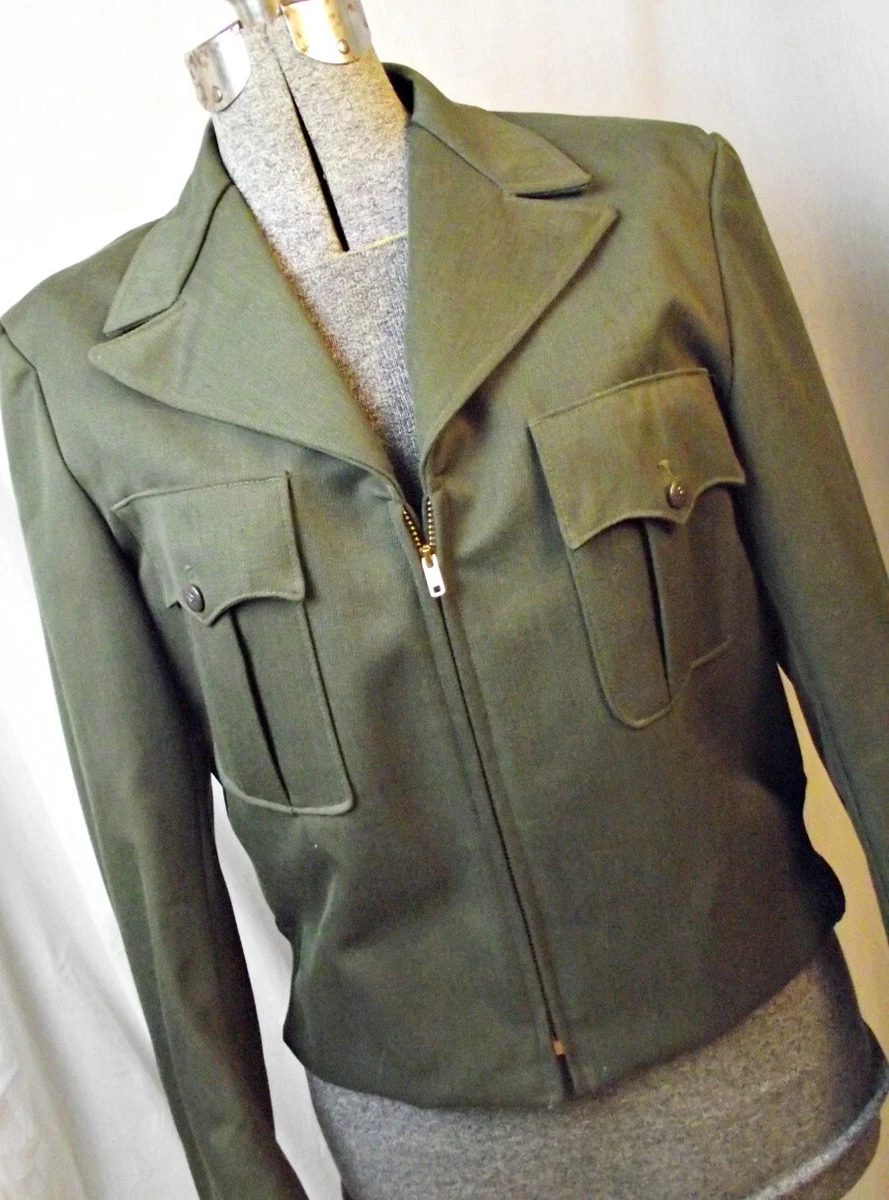 Gabardine Original 1940s Vintage Outerwear Coats & Jackets for Men