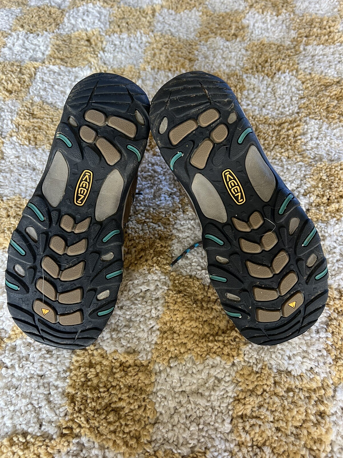 Keen Koven Women's Brown/Black Lace Up Hiking/ Trail Boots Size 8