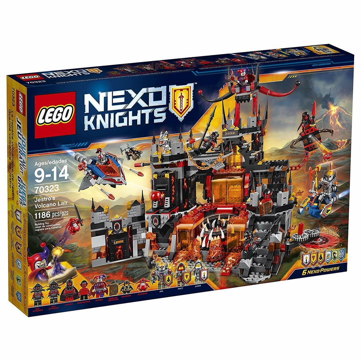 Lego Nexo Knights 70323 Jestro's Volcano Lair Jestro Bookkeeper