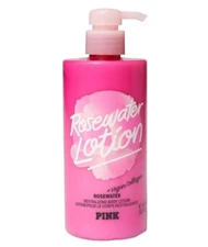 PINK ROSEWATER Victoria's Secret Perfume 14 Oz 414 ml COCONUT OIL Body Lotion