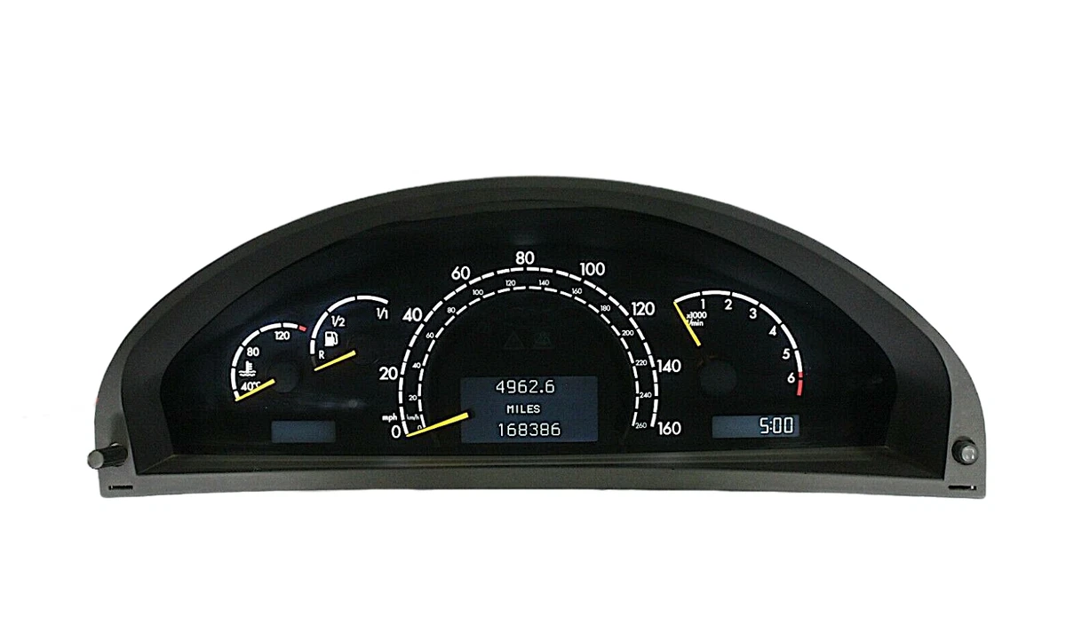 W220 on sale instrument cluster