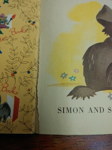 Walt Disney's Scamp's Adventure, A Little Golden Book, A print 1958 - Imagen 4 de 8
