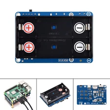 UPS HAT (D) Kit For Raspberry Pi 5V Uninterruptible Power Supply Module US