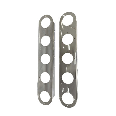 JML PETERBILT 15'' Front Watermelon Breather Brackets ONLY - 5 Light Holes (PAIR)