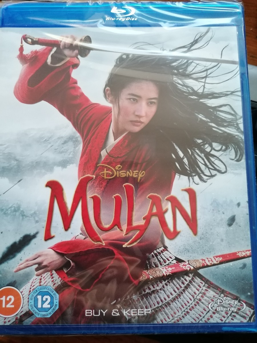 Mulan BLU RAY Disney Live Action Remake SEALED UK