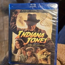 Indiana Jones and the Dial of Destiny blu ray digital Harrison Ford John William