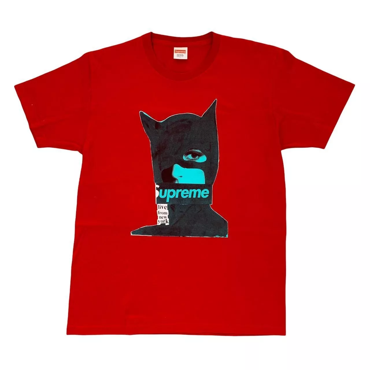 T shirt Supreme SS13 Catwoman logo box