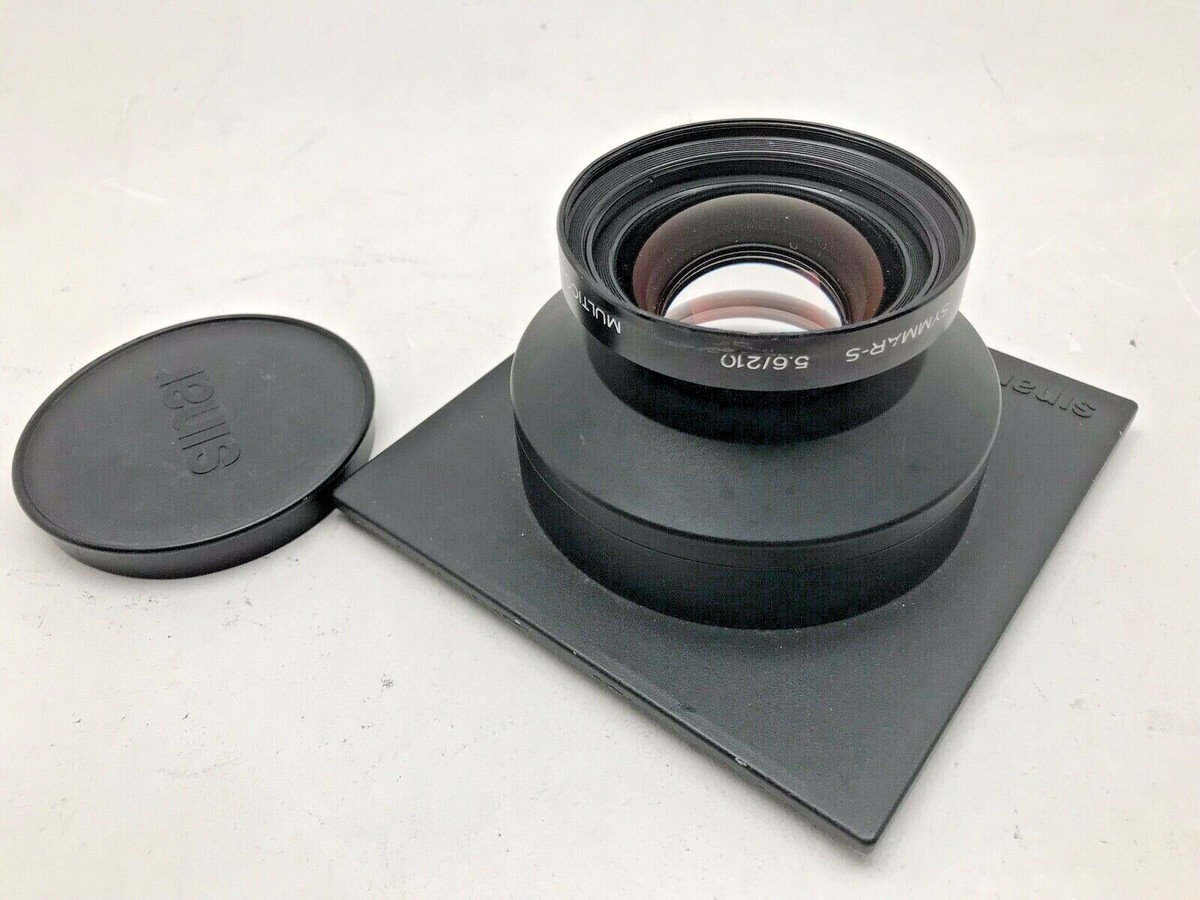 Sinar DB Mount 210mm Schneider 210mm f5.6 Symmar-S lens | eBay Sinar DB Mount 210mm Schneider 210mm f5.6 Symmar-S lens | eBay