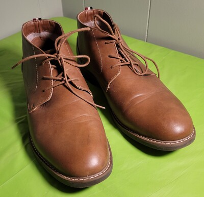 Saddlebred men's Icon II Synthetic Chukka Ankle Boots Tan Color - size 13 M 