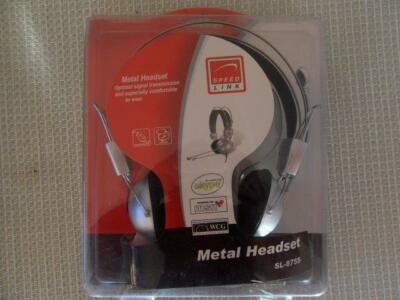 Headset Metal Speedlink SL-8755