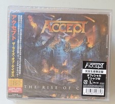 Accept The Rise Of Chaos New CD + Shirt Limited Edition Japan Heavy Metal