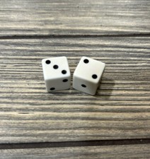 Vintage 1961 Monopoly Replacement Piece Part 2 Dice Die T